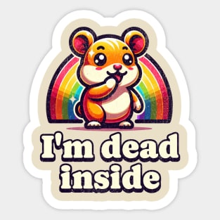 I’m Dead Inside Sticker